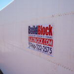 BuildBlock ICFs being used at Sherwin-Williams jobsite