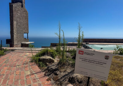 home destroyed by fire in the Palisades fire