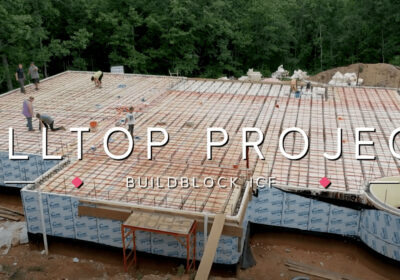 builddeck icf decking at Morse hilltop project