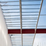 Super floor joists attached with anchor bars