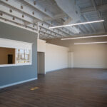 Finishing interior of Sherwin Williams project