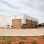 exterior of retail commercial icf project