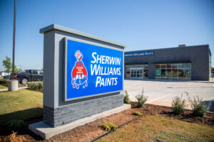 Sign of finished project