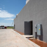 Rear Exterior of sherwin williams ICF project
