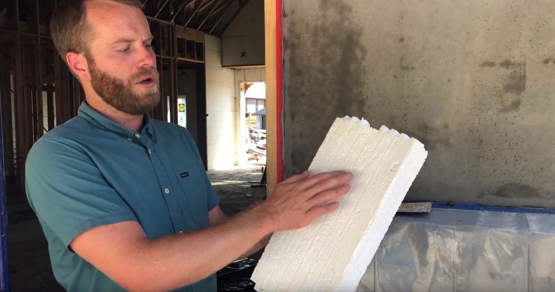 Stucco Application ICF tutorial image