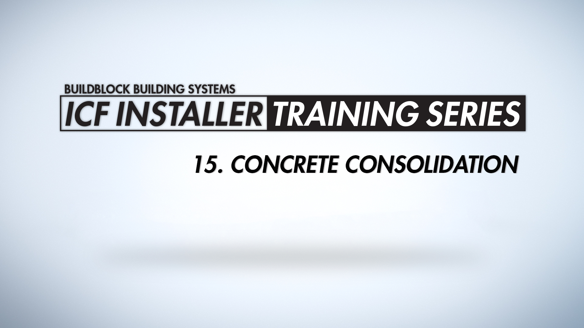 concrete consolidation