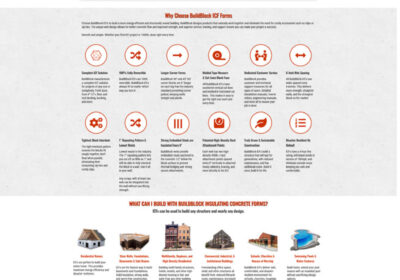 buildblock website home page